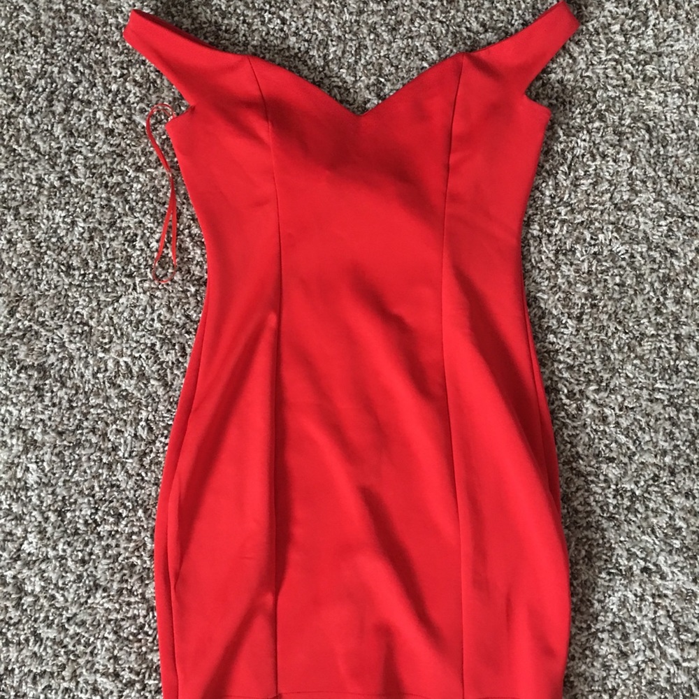 Super Cute Red Mini Dress